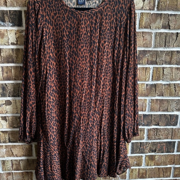 GAP Brown Long Sleeve Dress - Picture 6 of 13
